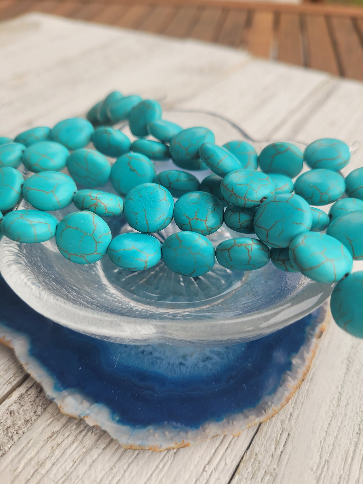 Turquoise Howlite Bracelet